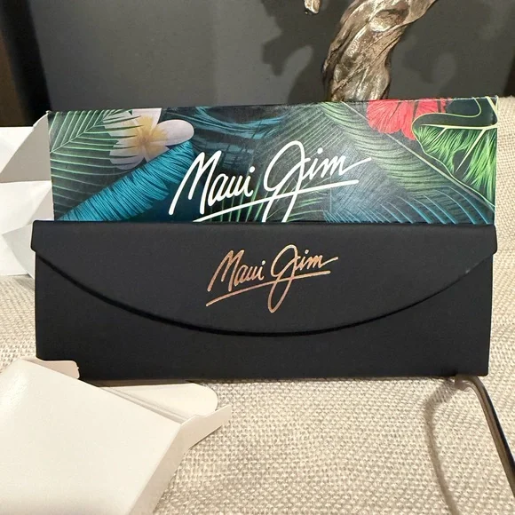 Maui Jim PEAHI Matte Black w/ Bronze Lens Polarized Sunglasses